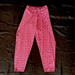 Wide Harem Dance Yoga Pants Studio Capezio Stretch Wicking Fabric Twisted Waist